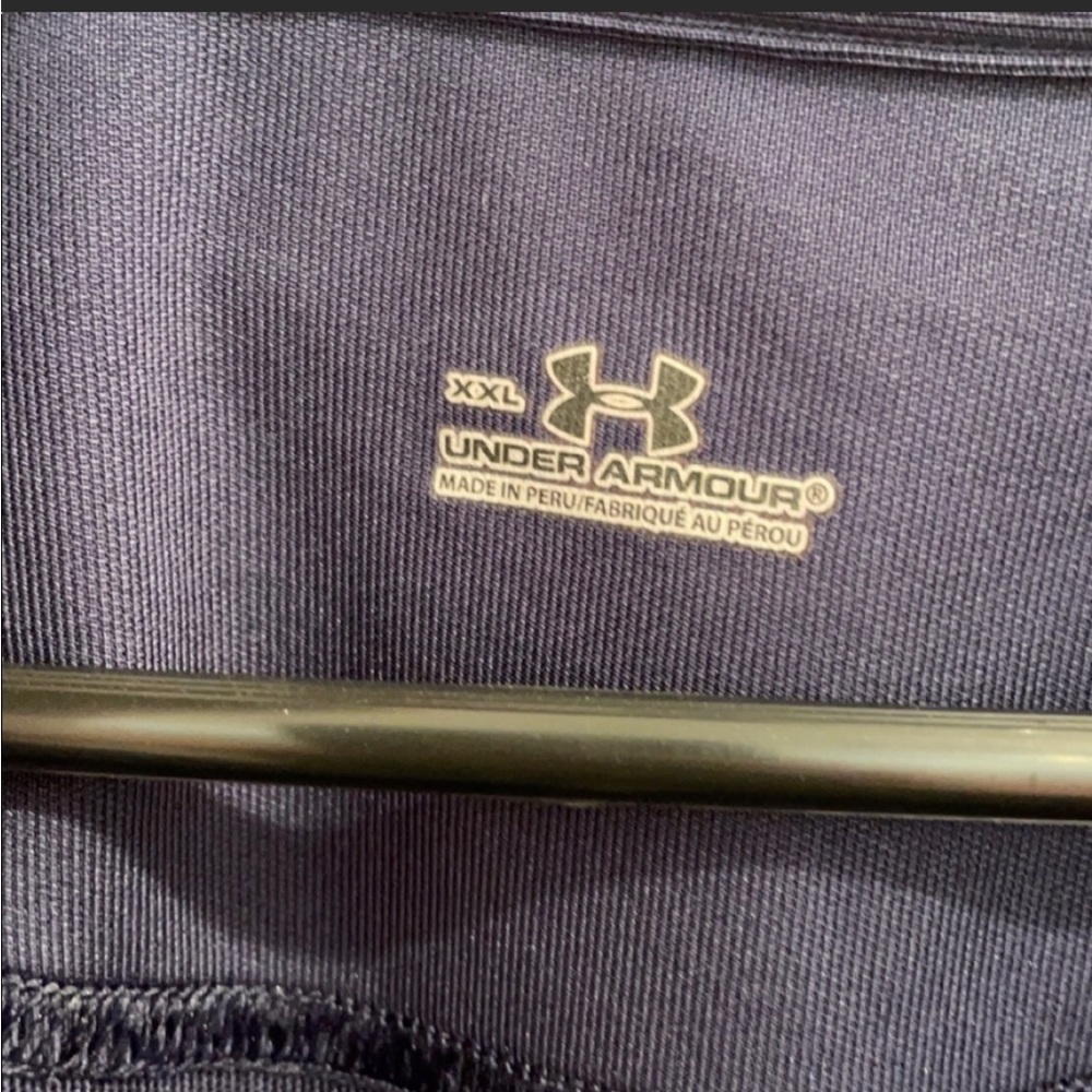 NWOT Under Armour dri fit blue short sleeve polo size XXL - Picture 2 of 4